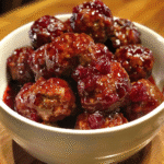 Cranberry Meatballs: A Savory Holiday Appetizer