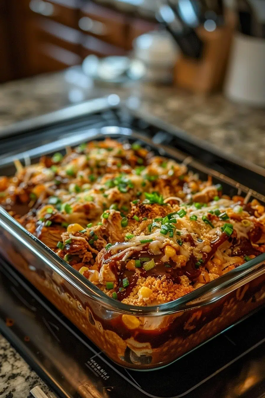 BBQ Chicken Casserole: A Simple Family Recipe BBQ Chicken Casserole: A Simple Family Recipe image 1785179330646