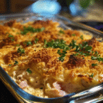 Turkey Chicken Cordon Bleu Casserole Recipe