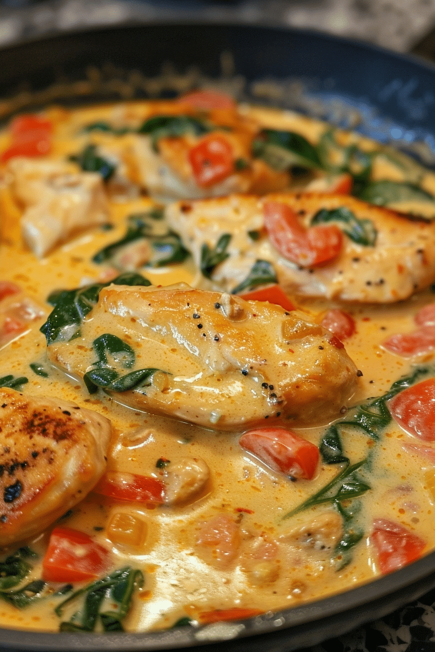 Creamy Tuscan Chicken: Quick and Easy Gourmet Dinner Creamy Tuscan Chicken: Quick and Easy Gourmet Dinner image 1785233681826
