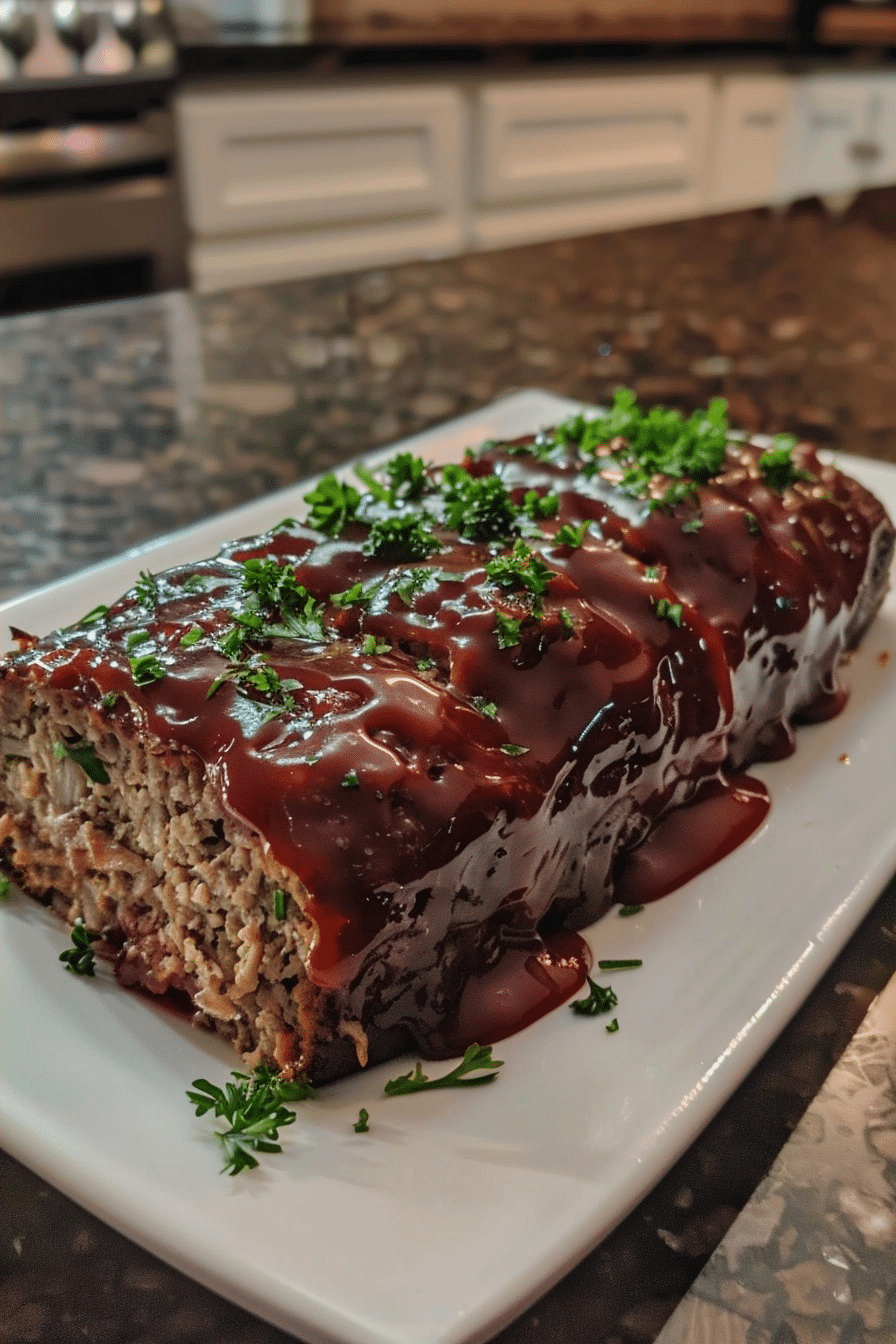Turkey Meatloaf with Cranberry Glaze Recipe Turkey Meatloaf with Cranberry Glaze Recipe image 1785495675085