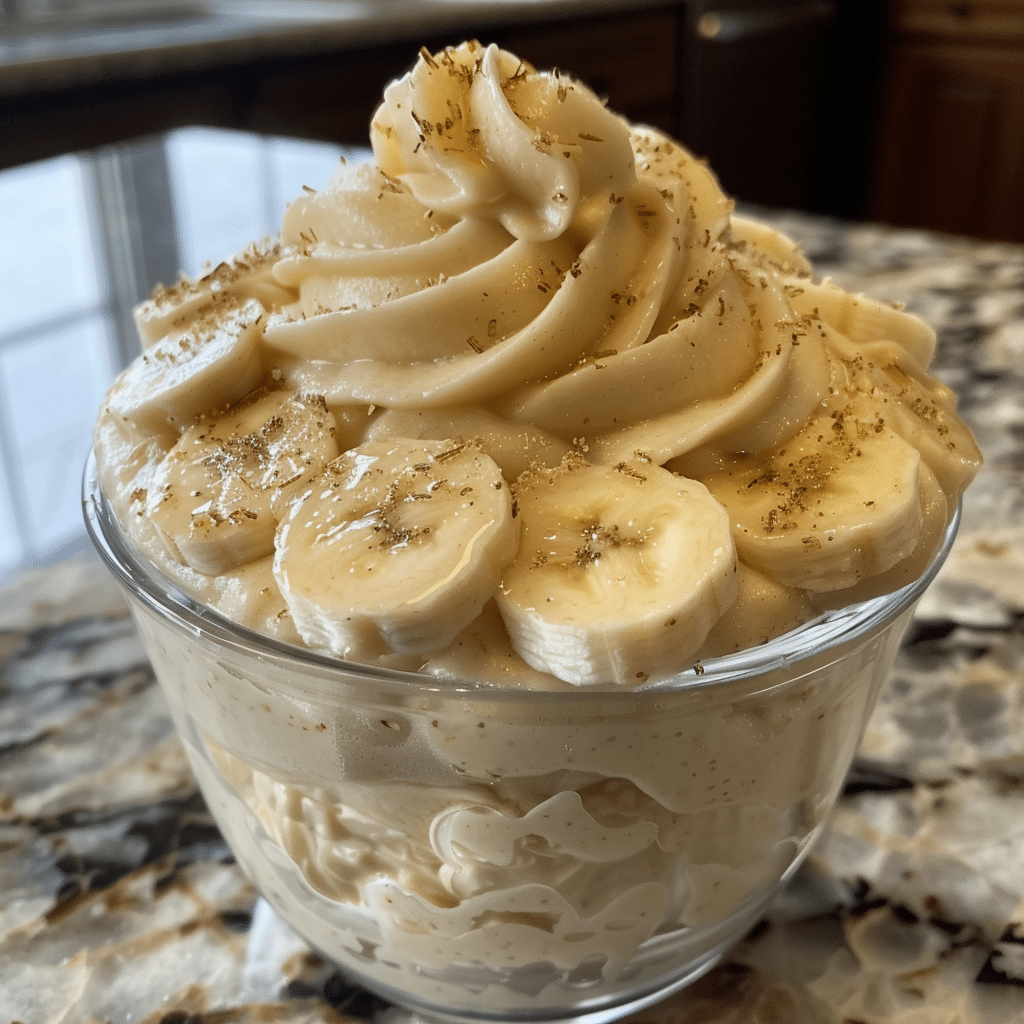 Whipped Banana Pudding Frosting