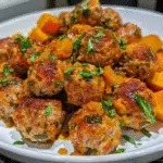 Turkey Butternut Squash Meatballs Recipe