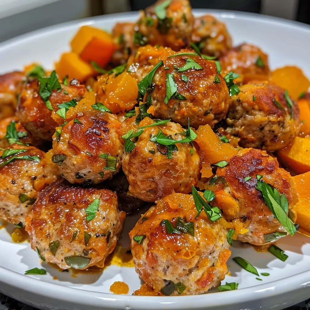Turkey Butternut Squash Meatballs Recipe
