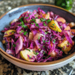 Sautéed Red Cabbage with Apples: A Vibrant Side Dish