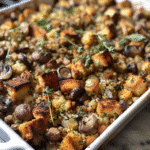 Mushroom Farro Stuffing: A Hearty Vegetarian Side Dish