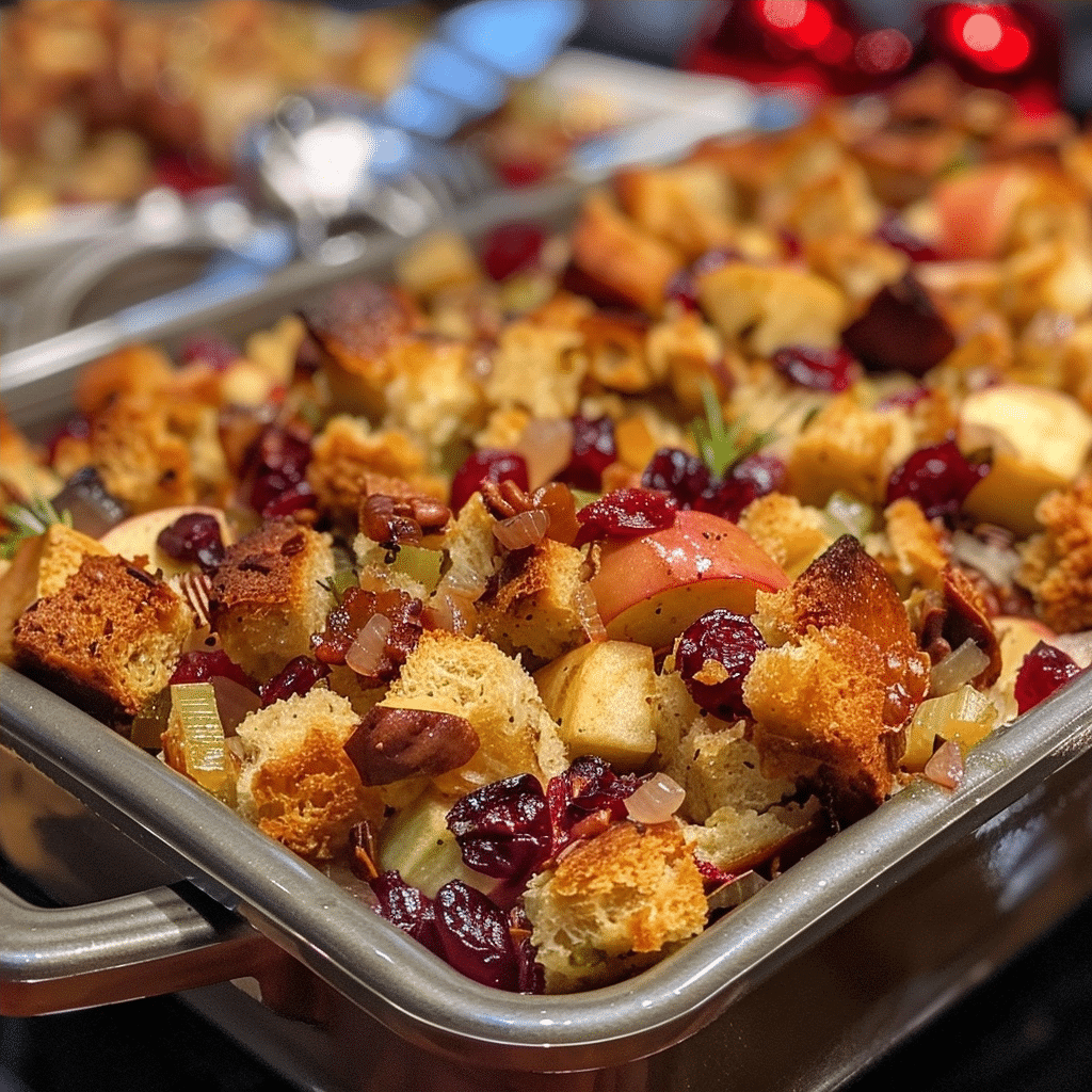 Apple Cranberry Stuffing Recipe