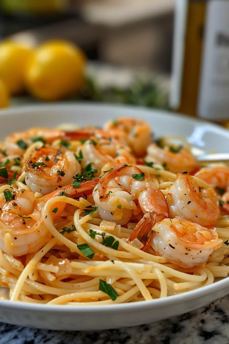 Shrimp Scampi Pasta: A Classic Seafood Dinner Shrimp Scampi Pasta: A Classic Seafood Dinner image 1787048448163