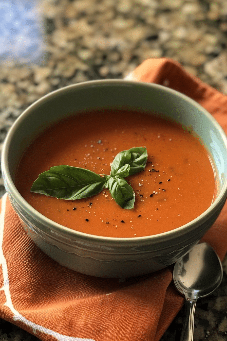 Creamy Tomato Basil Soup Recipe for Home Cooks Creamy Tomato Basil Soup Recipe for Home Cooks image 1787157165312
