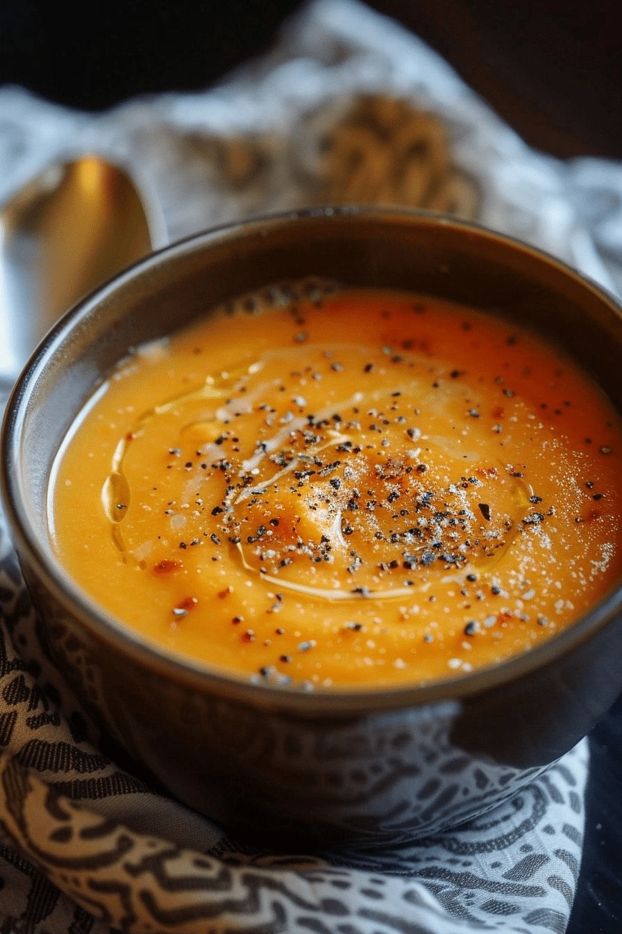 Creamy Carrot Soup: A Velvety Healthy Homemade Recipe Creamy Carrot Soup: A Velvety Healthy Homemade Recipe image 1787157338844
