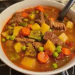 Beef and Vegetable Soup Recipe for Comfort