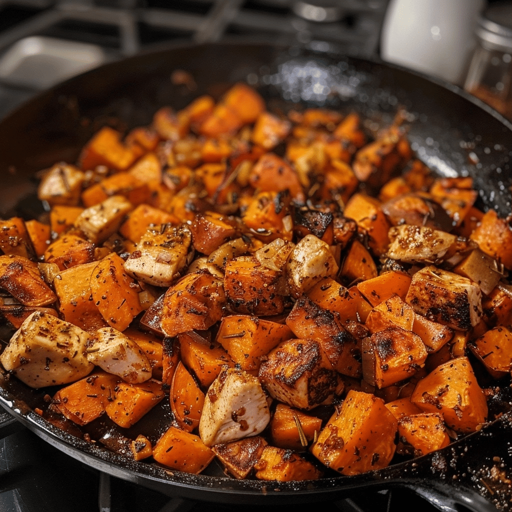Chicken Sweet Potato Skillet for Easy Weeknight Dinners