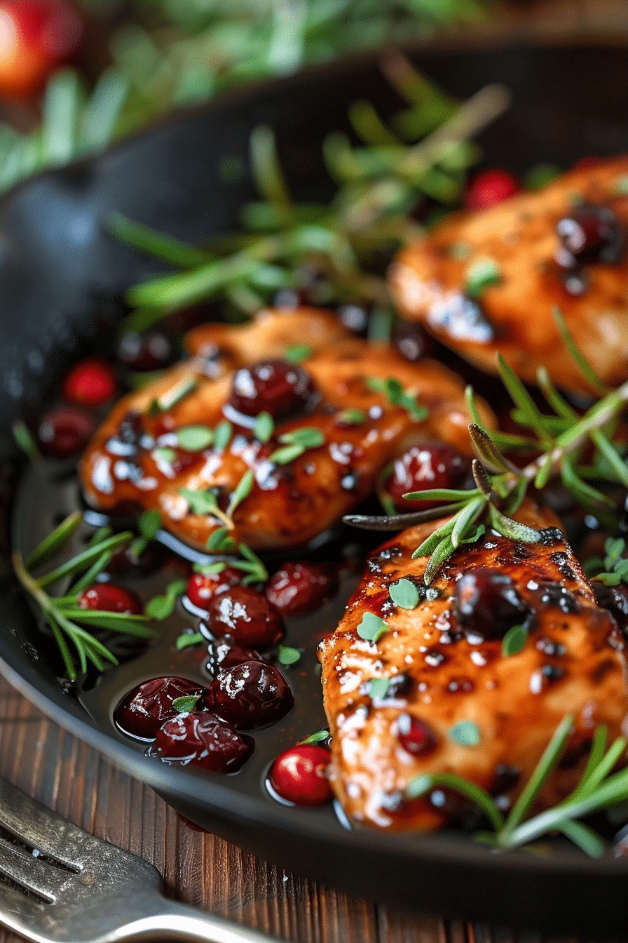 Cranberry Balsamic Chicken: A Savory Holiday Recipe Cranberry Balsamic Chicken: A Savory Holiday Recipe image 1787254285569