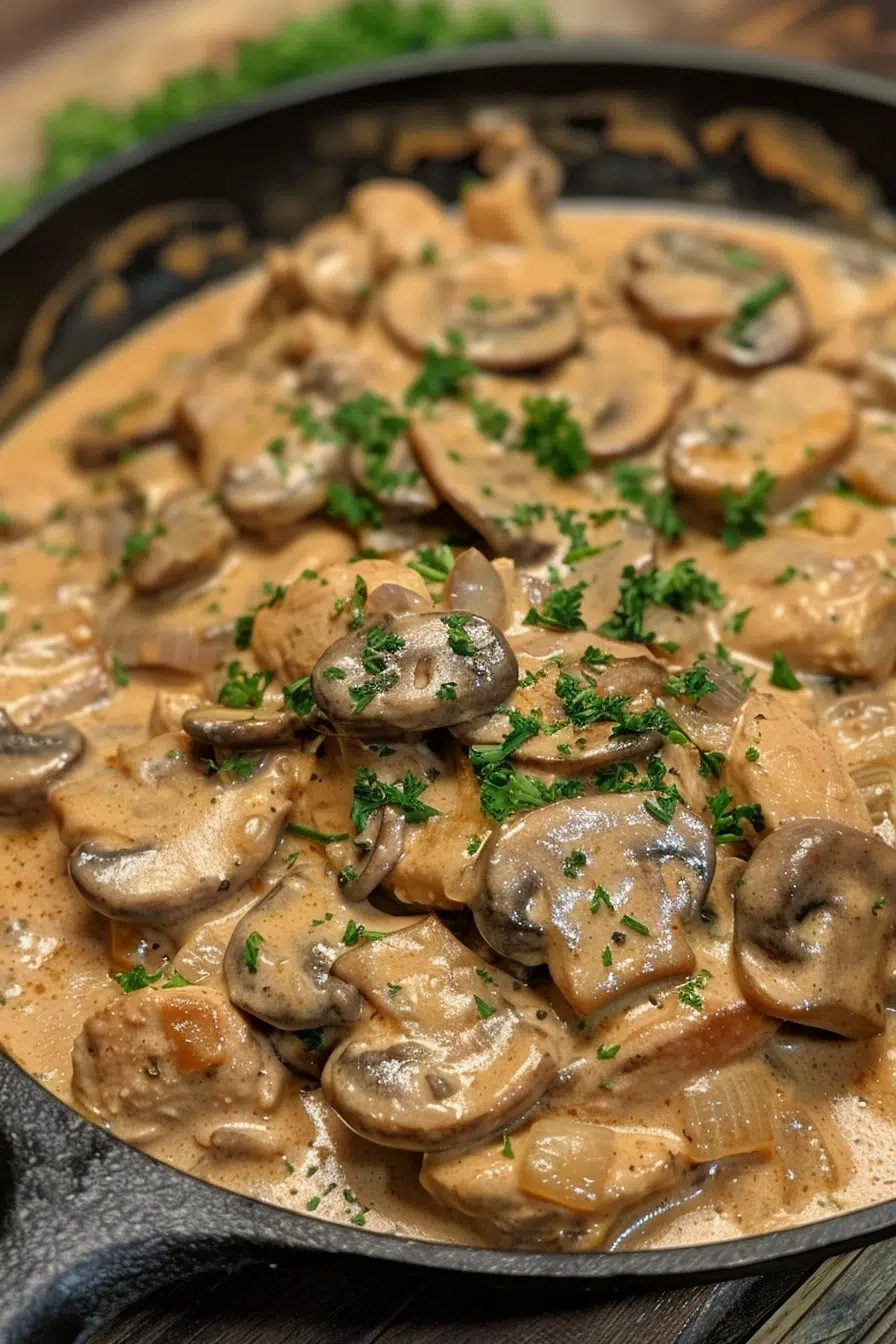 Chicken Mushroom Stroganoff: A Creamy Comfort Classic Chicken Mushroom Stroganoff: A Creamy Comfort Classic image 1787254514855