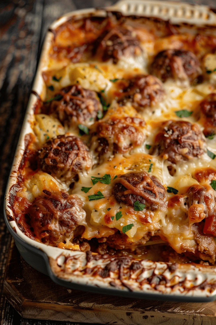 Meatball Potato Bake Recipe for a Hearty Weeknight Meal image 1788166533491