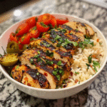 Mediterranean Chicken Rice Bowls: A Fresh Healthy Meal Mediterranean Chicken Rice Bowls: A Fresh Healthy Meal