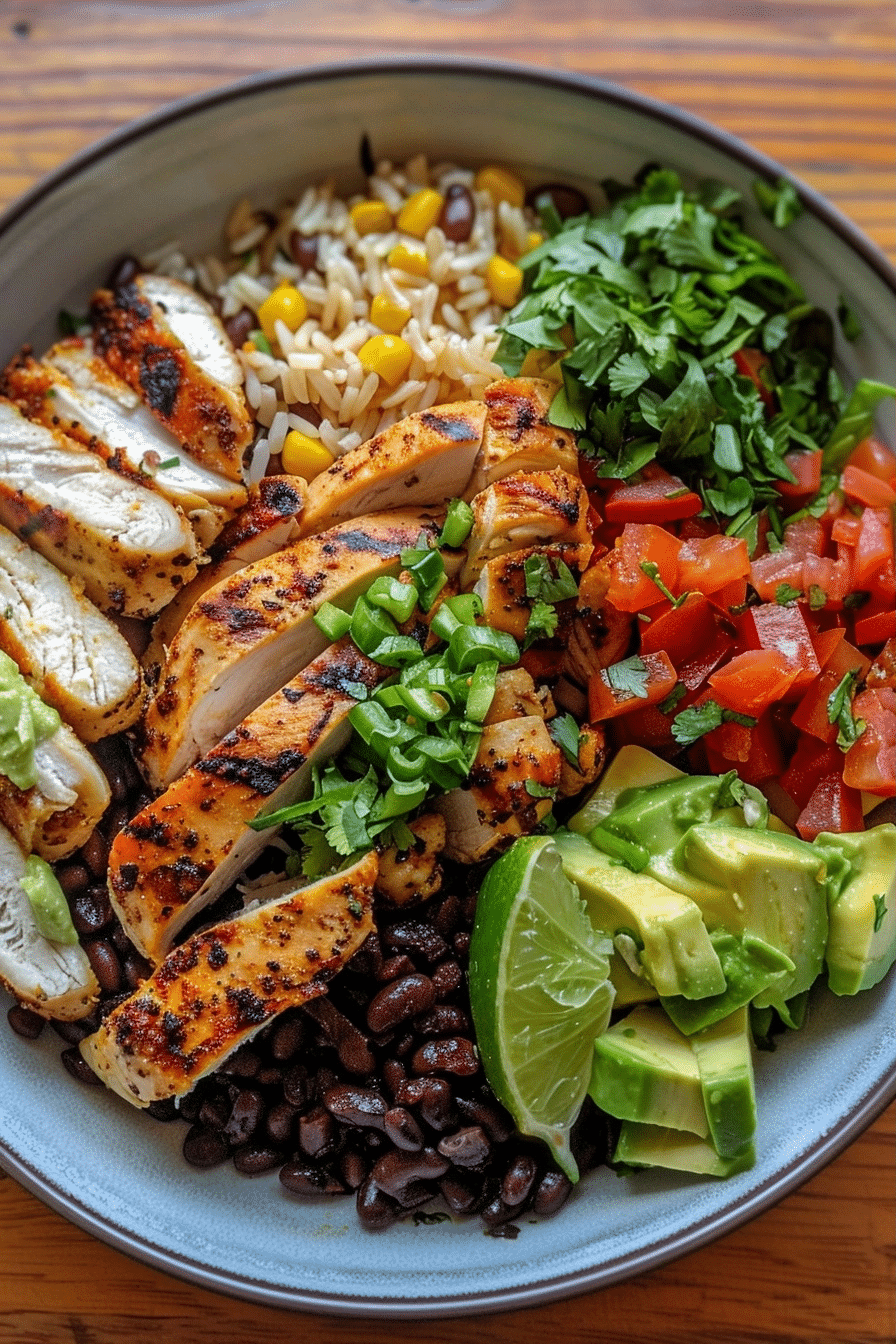 Cilantro Lime Chicken Burrito Bowl for Easy Dinners Cilantro Lime Chicken Burrito Bowl for Easy Dinners image 1788293964036