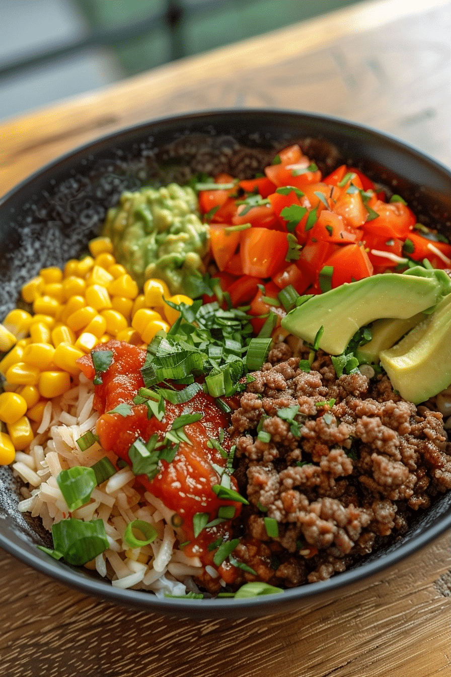 Ground Beef Avocado Street Corn Bowl Recipe Ground Beef Avocado Street Corn Bowl Recipe image 1788294128314