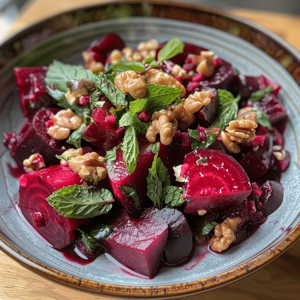 Beet Salad with Walnuts: A Nutrient-Dense Classic