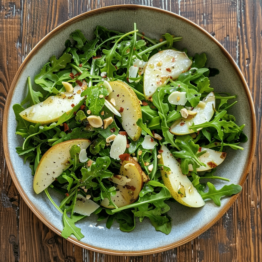 Pear Arugula Salad Recipe
