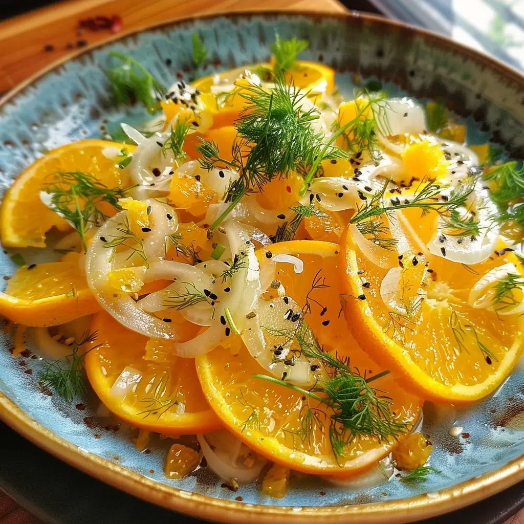 Fennel Orange Salad With Citrus Vinaigrette