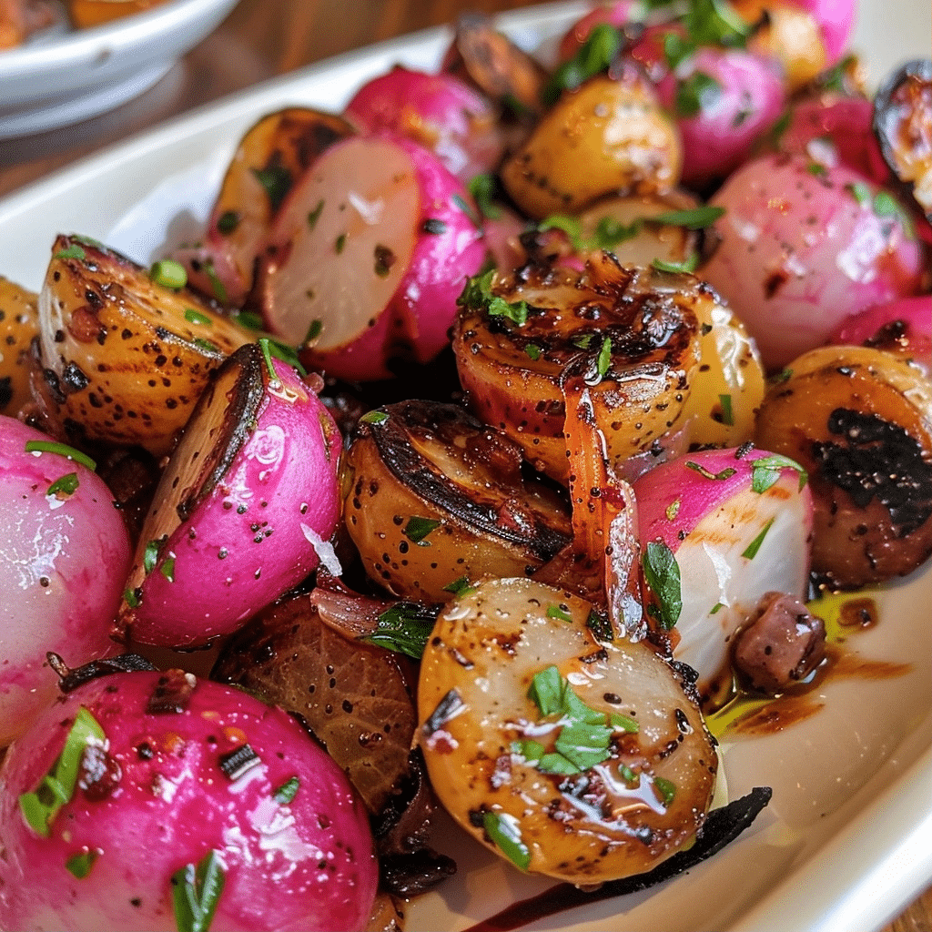 Roasted Radishes: A Savory Low-Carb Side Dish Recipe