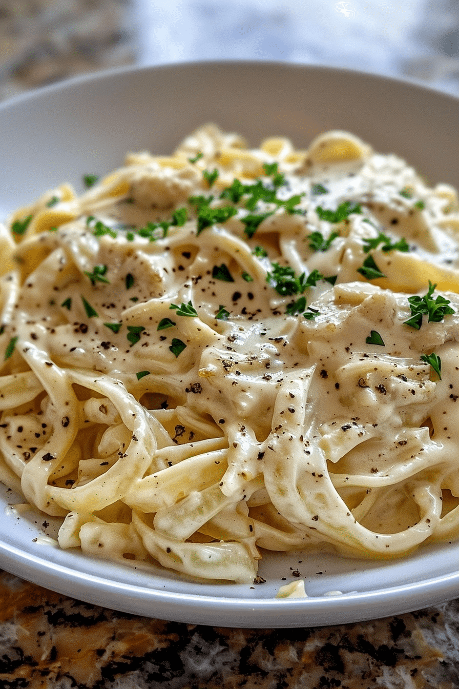 Cabbage alfredo is a healthy low-carb pasta alternative image 1788349517142