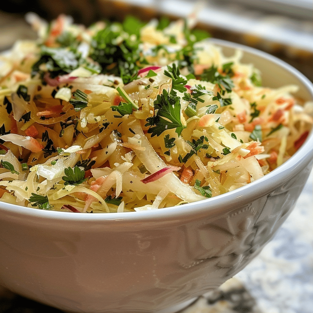 Kohlrabi Slaw: A Refreshing and Crunchy Side Dish