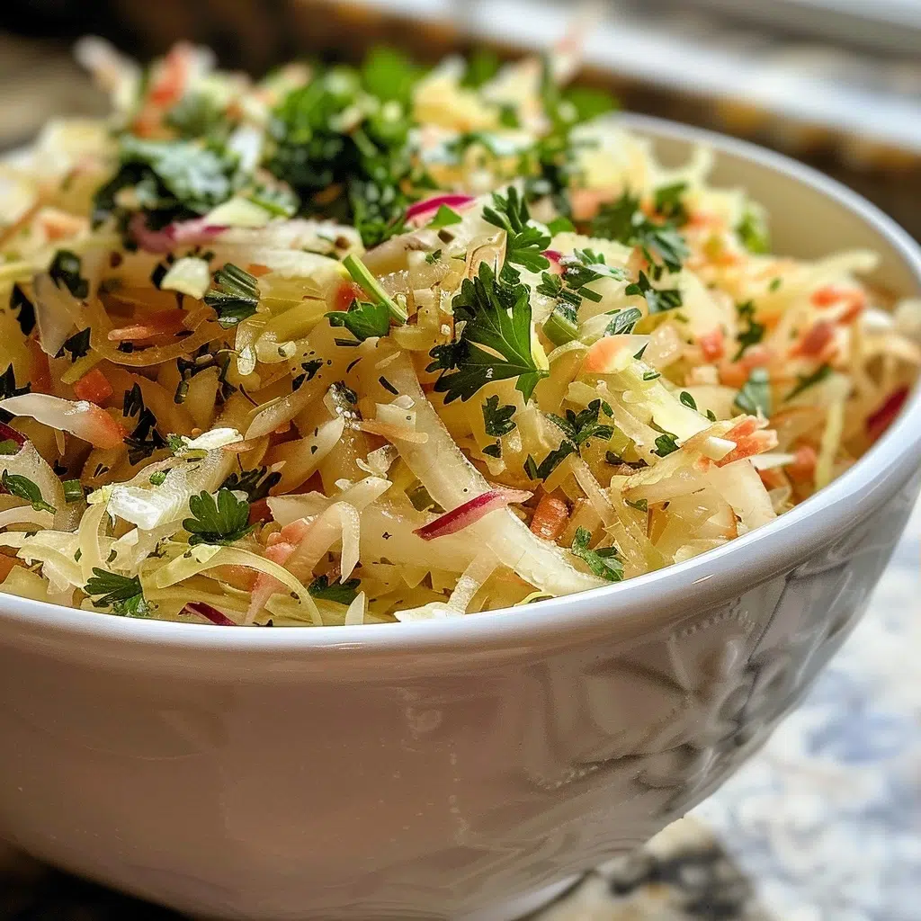 Kohlrabi Slaw: A Refreshing and Crunchy Side Dish