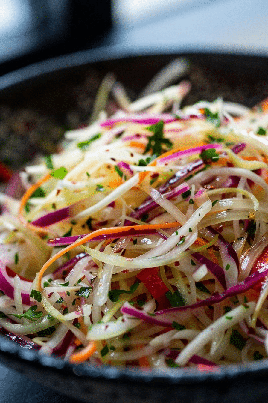 Kohlrabi Slaw: A Refreshing and Crunchy Side Dish Kohlrabi Slaw: A Refreshing and Crunchy Side Dish image 1788349681454